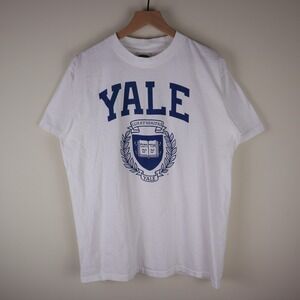 Vintage 90s Yale University Shirt Single Stitch Adult Large 21x27.5